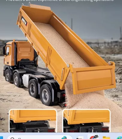 Rc Car Huina 1536 Dump Truck