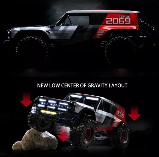 H8P 1/8 Ford Bronco Baja 1000 Rc