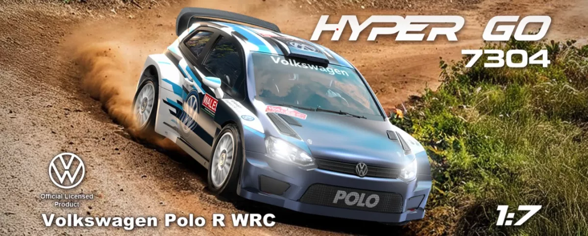 MJX 1/7 Hyper Go 7304 Volkswagen Polo R WRC