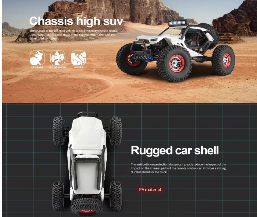 Wltoys 12429 Rc car 1/12 Scale