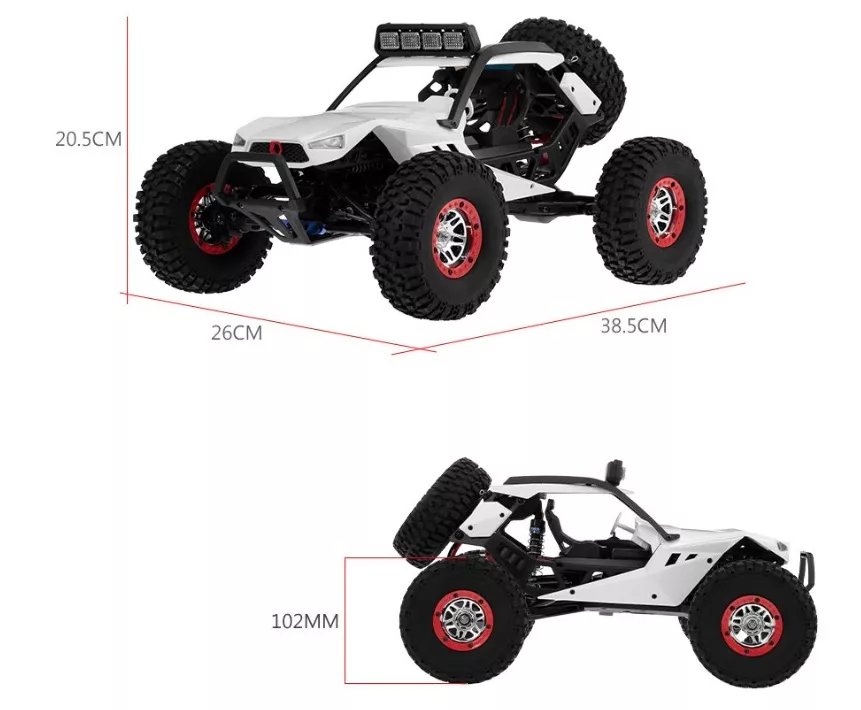 Wltoys 12429 Rc car 1/12 Scale
