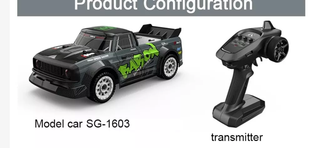 SG 1603 4WD RC Drift Car