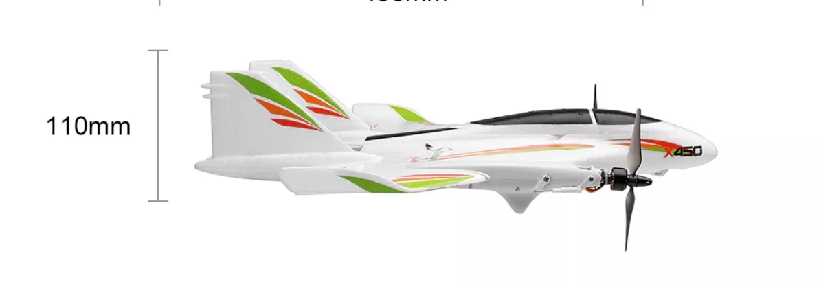 Wltoys RC Plane. Model XK X450.