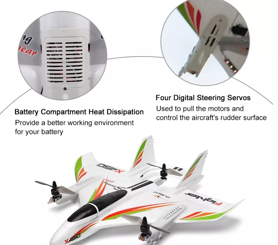 Wltoys RC Plane. Model XK X450.