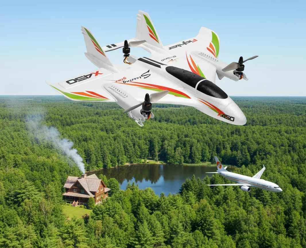 Wltoys RC Plane. Model XK X450.