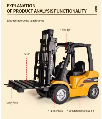 Huina 1577H Rc forklift
