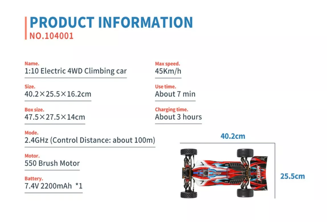 Wltoys 104001