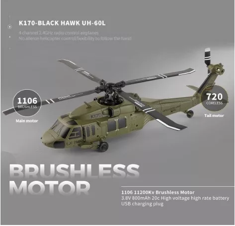 Wltoys K170 Rc Helicopter