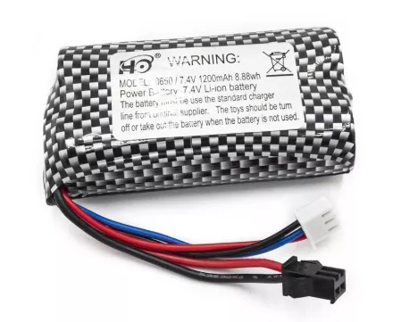 Li-ion battery 2S 7.4V 1200mAh